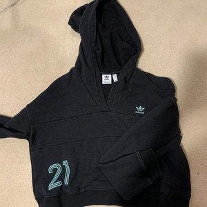 ADIDAS Cropped Lightweight Hoodie